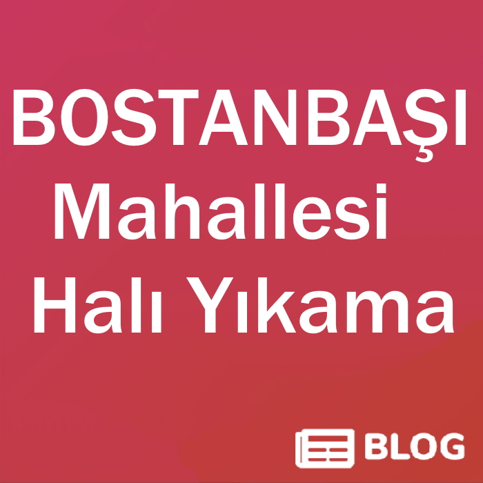 malatya bostanbaşı halı yıkama